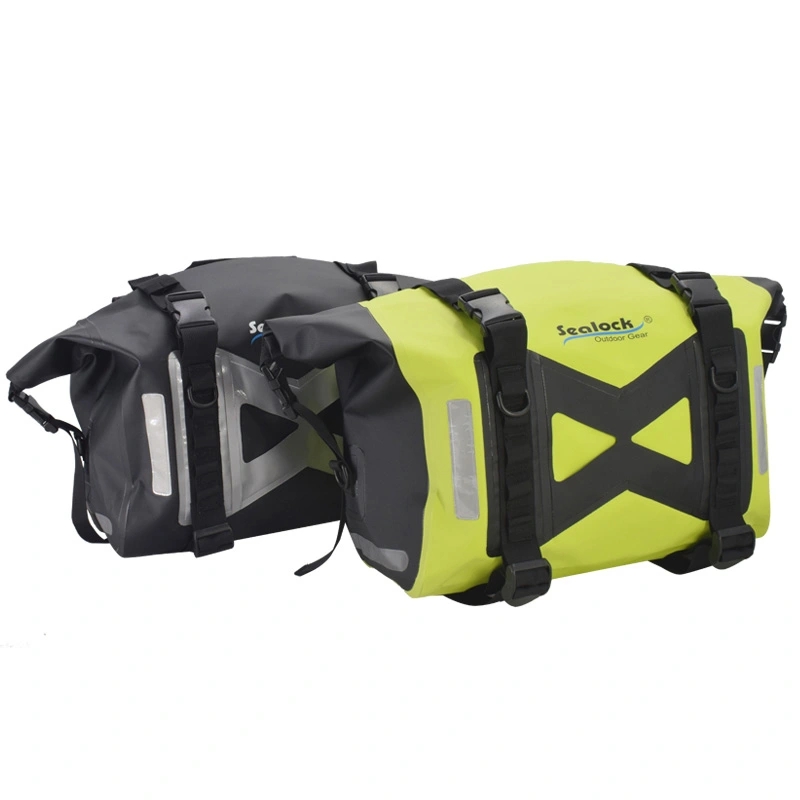 Come installare una borsa per motociclette impermeabili