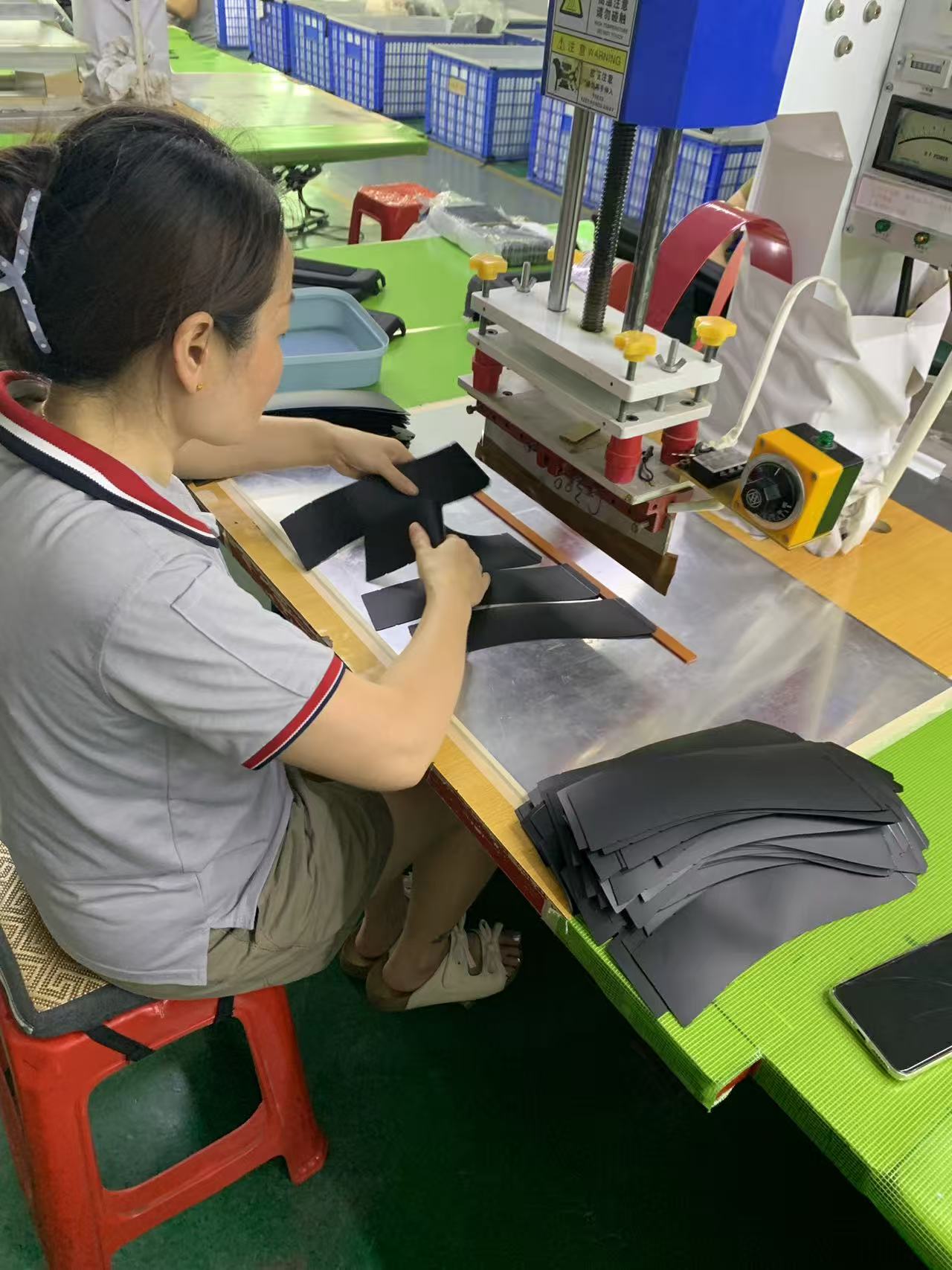 All'interno di un programma di borse da telaio per bikepacking presso il nostro stabilimento di Dongguan