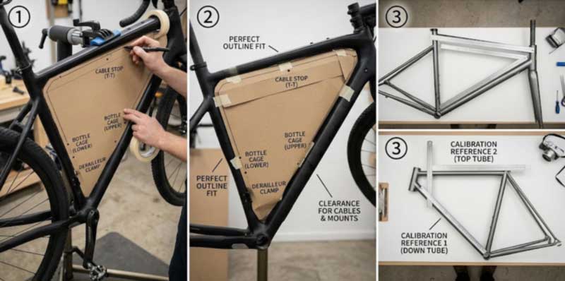Borse da bici impermeabili OEM con design personalizzato