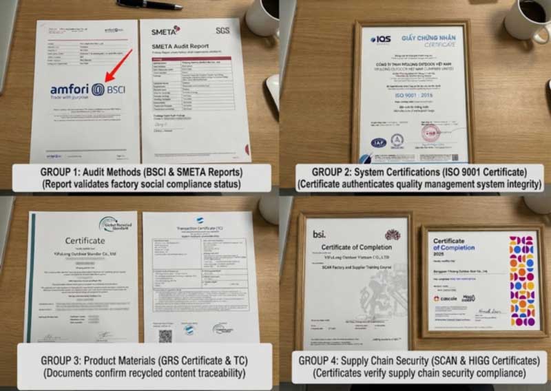 Spiegazione delle certificazioni delle borse impermeabili: quali sono effettivamente richieste dal tuo mercato