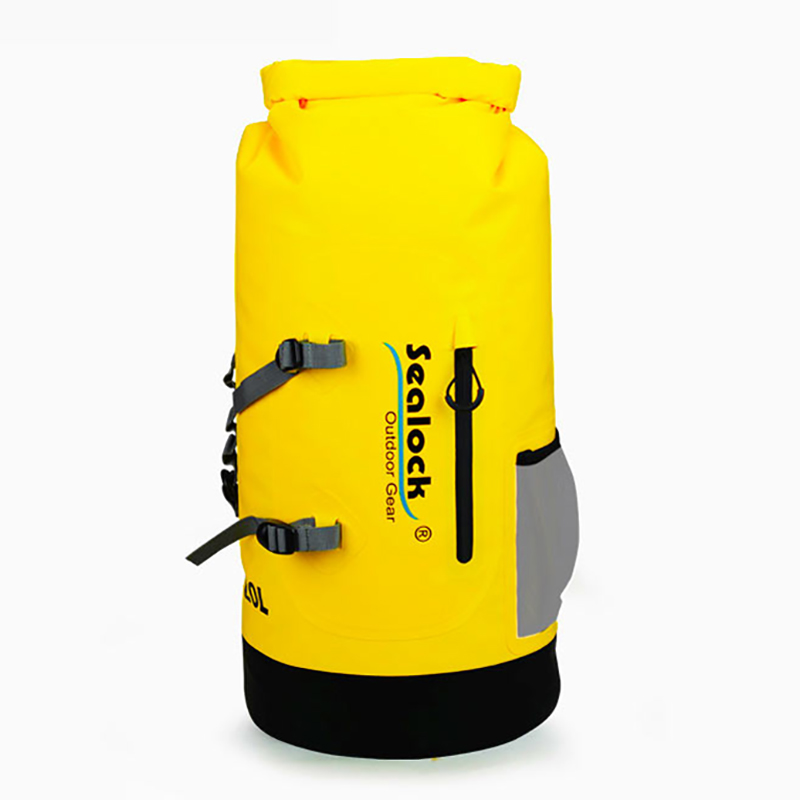 Zaino impermeabile roll top da 20 l/28 l con tasca frontale impermeabile