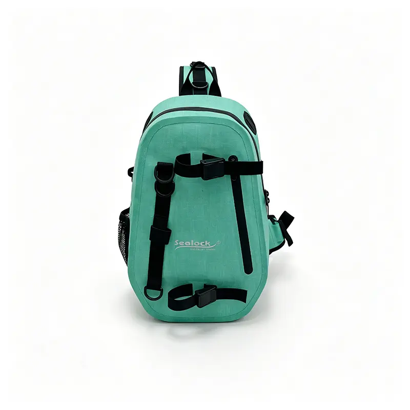 Borsa a tracolla impermeabile da 8 litri: saldata RF, YKK, IPX6