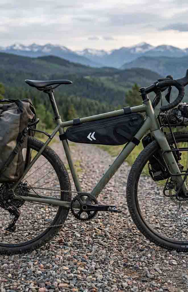 Wholesale waterproof bike frame bag RF welded TPU