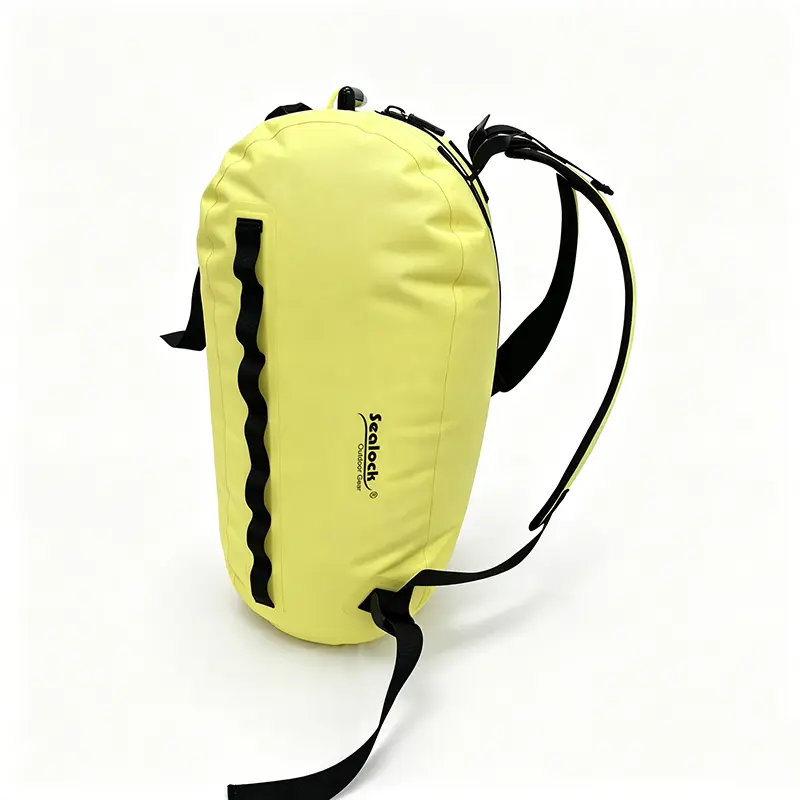 SL-C610 Zaino borsone galleggiante impermeabile saldato da 50 litri con cerniera ermetica, IPX7